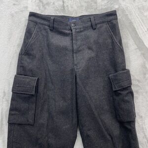 VTG gap pants men's size 31x32 wool cargo retro y2k work fleece casual gray